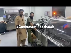 Máquina automática de embalaje en acción    El cliente elogia la eficiencia y fiabilidad sin igual!