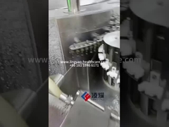 LYQCL Ampola ultrasónica rotativa/ Lavadora de frascos en acción, limpieza de precisión para productos farmacéuticos