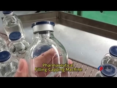 Máquina de llenado y tapado de perfusión aséptica de 150-500 ml con protección contra nitrógeno