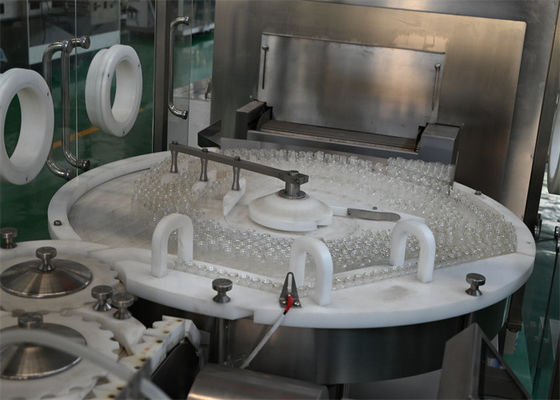 Sistema compacto de lavado de viales de 2-30 ml para sueros cosméticos y procesamiento farmacéutico