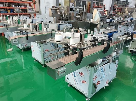 Un buen precio. Máquina eléctrica automática de etiquetado de botellas redondas para tipos de etiquetado frontal y posterior en línea