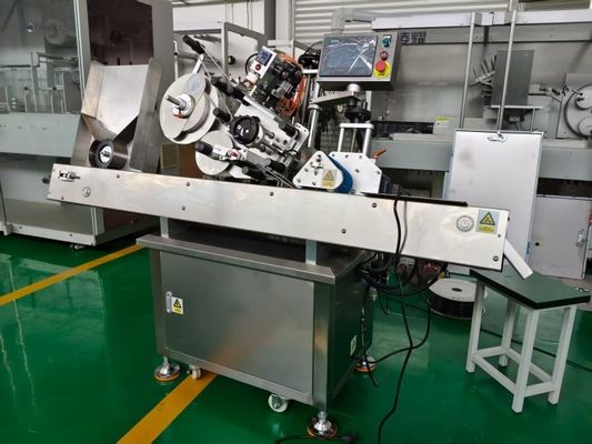 Comprar High-Speed Cosmetic Labeling Machine - Fully Automatic Sticker Labeling for 1-20ml Glass or Plastic Bottles with Taping and Printing Features fabricación en línea