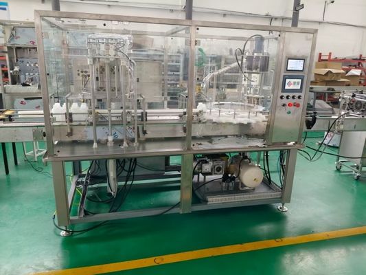Comprar Relleno automático de plaguicidas líquidos para botellas PET de 500-1500 ml
ExdIIBT6 Automatización a prueba de explosión certificada con protección avanzada contra la corrosión y las gotas tóxicas fabricación en línea