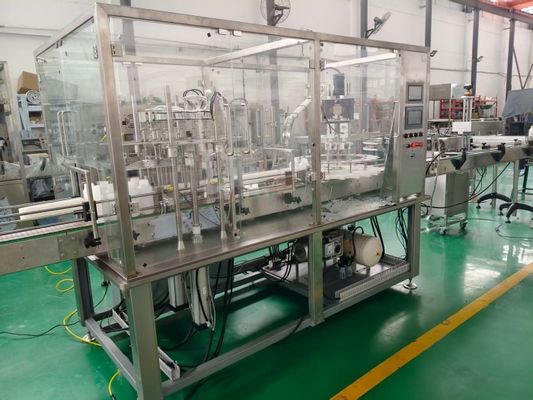 Comprar Máquina de llenado y sellado de aromaterapia con bomba de pistón cerámico de alta precisión, cabezales personalizables, 2000-5000 BPH fabricación en línea