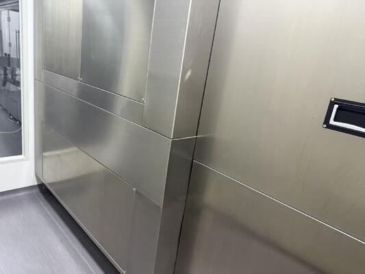 Comprar Línea de sellado, llenado, esterilización, lavado de ampollas de 1-2 ml, monobloque compacto, 10000 unidades/h, tasa de rotura ≤1% AGF-1S fabricación en línea