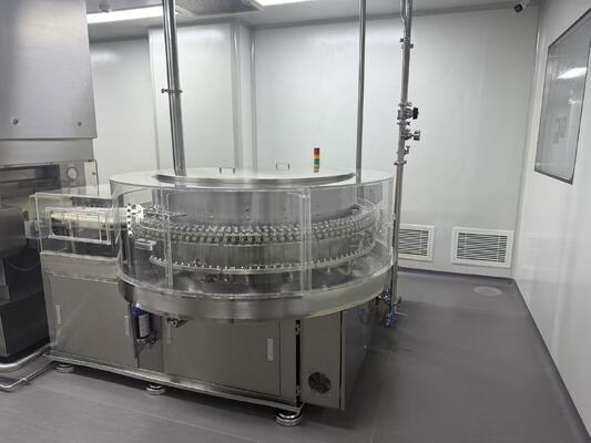 Comprar Línea de ampolla de sellado de llenado esterilizante de 5 ml de enjuague independiente, 10000 unidades/h Monitoreo ambiental AGF-6S fabricación en línea