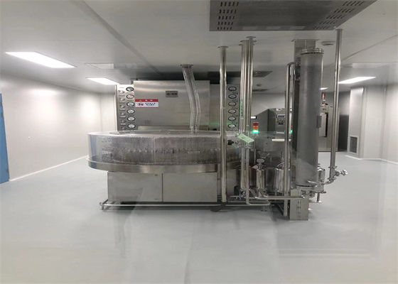 Línea integrada de lavado, esterilización, llenado y sellado del vial (2-30 ml)
Automatización aséptica de extremo a extremo con bombas de inyección de alta precisión