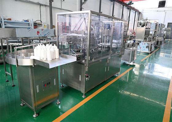 Un buen precio. Sistema de llenado y sellado de la ampolla para la producción de soluciones de interferón, flujo de nitrógeno antes y después de llenar en línea