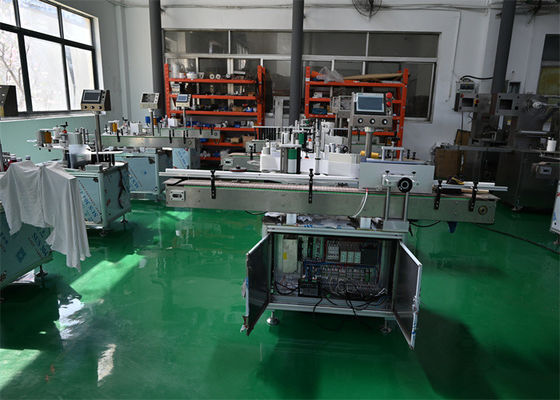 Un buen precio. Máquina de etiquetado farmacéutico PLC Sistema de pantalla táctil, motor Siemens de alta precisión de ubicación para las etiquetas en línea