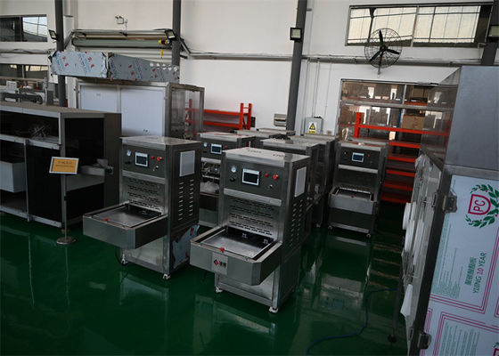 Máquina de sellado térmico de uso industrial para envases de ampollas