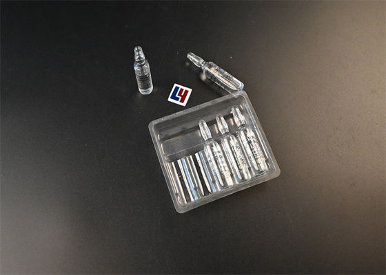 Productos de embalaje de ampollas médicas OEM/ODM Cajas de bandejas de ampollas de PVC APET con certificado ISO1348-2016