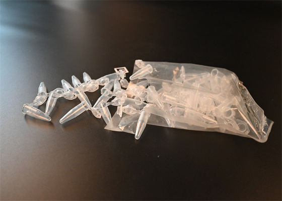 Tubo de purificación de ADN PCR Vial Tubo transparente a granel