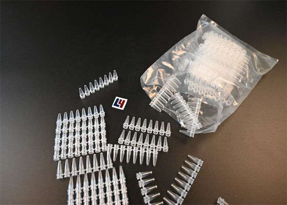 Un buen precio. Precisión de laboratorio 8 tiras PCR tubo de plástico de 0,2 ml de pared delgada en línea