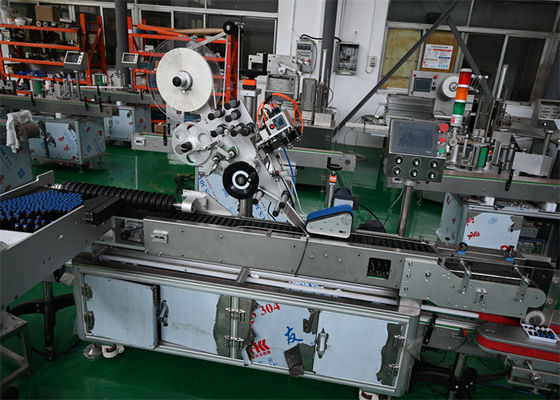 Máquina de etiquetado autoadhesivo y de embalaje de bandejas, máquina de etiquetado farmacéutico