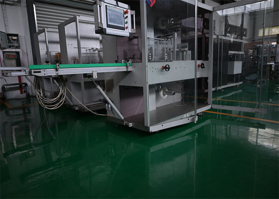 Máquina de envasado de película de PE totalmente automática para cartones de embalaje farmacéutico
