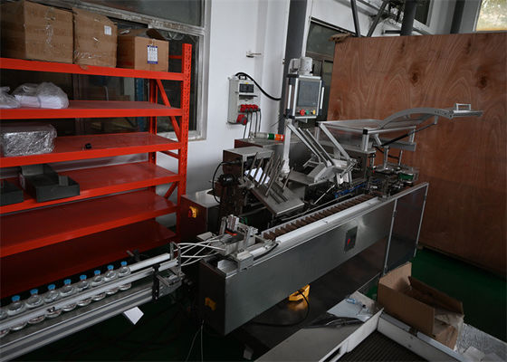 Máquina de embalaje modular inteligente para envases de ampollas farmacéuticas 80 BPM, cumplimiento de las normas de calidad.