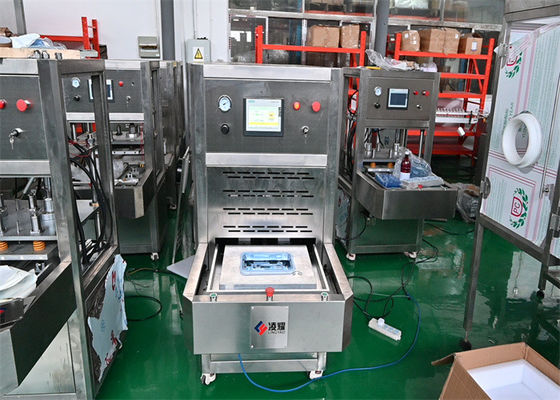 Un buen precio. Se adquiere una temperatura ajustable y un sellador térmico médico de papel Tyvek semiautomático en línea