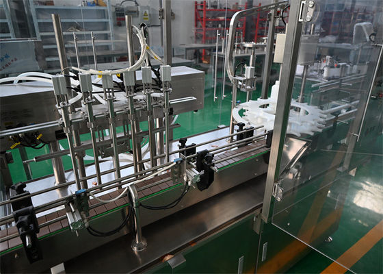 Máquina de llenado de vial flexible para jarabes pediátricos 30-500 ml con garantía de esterilidad de llenado basado en la gravedad