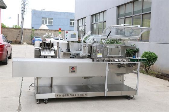 Un buen precio. Máquina automática de embalaje LYWZH-120 Intermitente horizontal, caja de embalaje inserción manual en línea