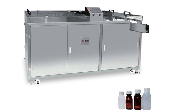 Máquina de descifrado de botellas para botellas redondas de plástico, sistema de gestión de botellas automático completo