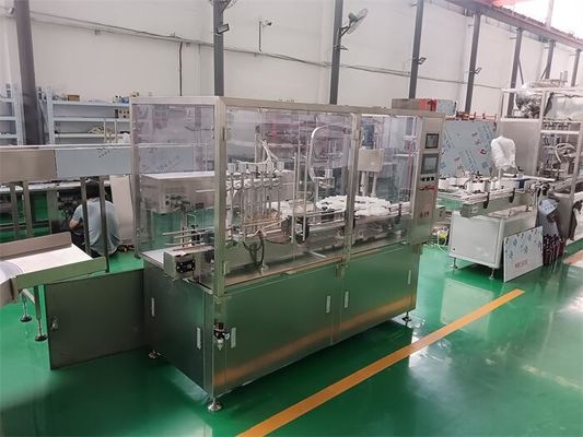 Máquina de llenado de frascos de vacunas multivalentes de alta velocidad, automatización de precisión para la biofarmacia moderna