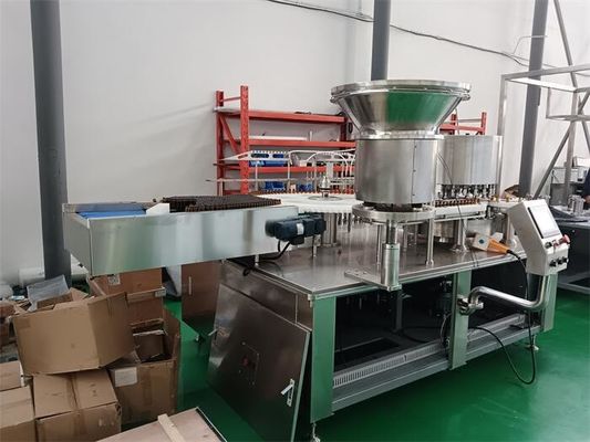 Un buen precio. Línea de tapón de llenado automático de frascos con solución de precisión de garantía de integridad estéril para la producción de vacunas y productos biológicos en línea