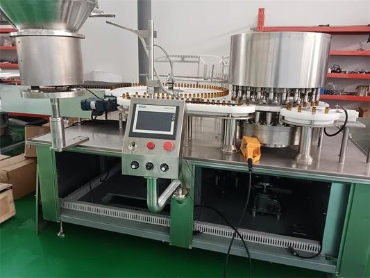 Máquina de llenado de líquido aséptico multipropósito para viales de 10-500 ml, farmacéutica de precisión y soluciones cosméticas
