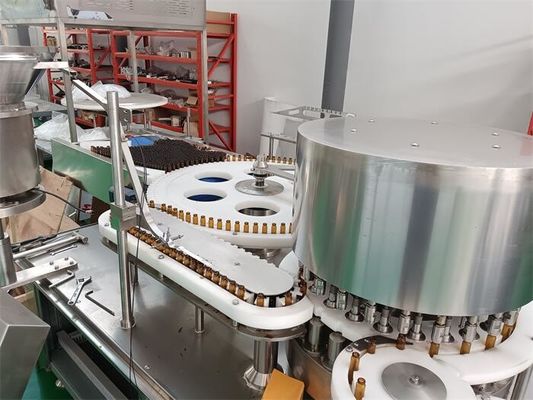 Un buen precio. Máquina automática de llenado de líquido y polvo Máquina automática de llenado de líquido con precisión en línea
