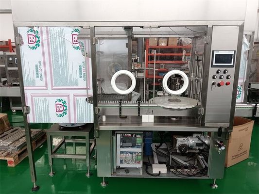 Un buen precio. Máquina automática de llenado y tapón para botellas (10-500 ml) con bomba peristáltica en línea