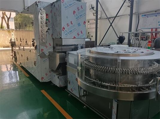 Un buen precio. Línea de llenado de ampollas de alta precisión para soluciones de , llenado con nitrógeno CE, queja GMP en línea