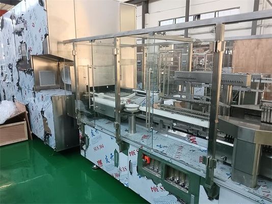 Un buen precio. Máquina automática de llenado y sellado de ampollas para llenado de suero, precisión de 1-20 ml para producción farmacéutica estéril en línea