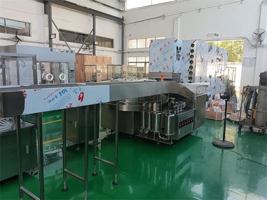 Línea de llenado de ampollas asépticas para medicamentos inyectables 1 a 20 ml de ampollas Certificado GMP, alta precisión