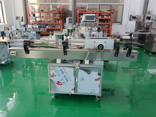 Botellas redondas Máquina de etiquetado farmacéutico Botella accionada eléctricamente Rango de tamaño Alturas20-110mm