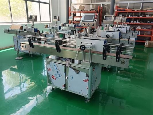 Máquina automática de etiquetado de botellas para botellas redondas, botellas de vino Alta precisión de etiquetado con equipo de codificación de tinta