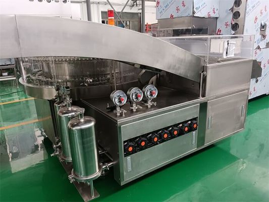 Máquina de lavado de ampollas avanzada controlada por PLC SOP para una limpieza eficiente