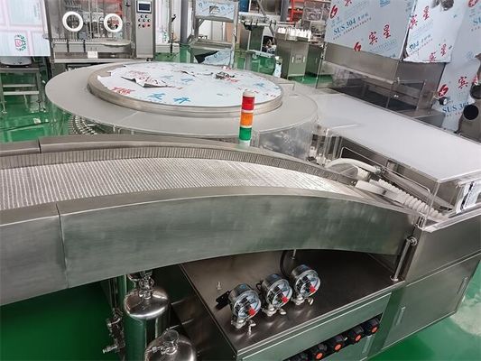 Lavadora automática de ampollas con capacidad de lavado por ultrasonidos 16000 ampollas/hora