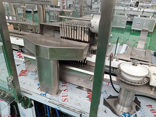 Un buen precio. Línea de llenado de ampollas asépticas para soluciones de atrópina conforme con las normas GMP 26.000BPH con sistema avanzado de control electrónico inteligente en línea