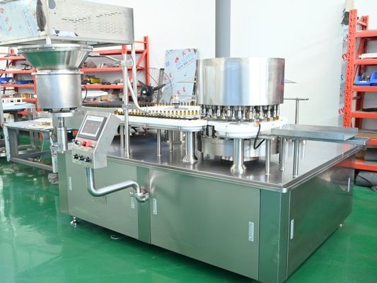 Máquina de llenado de líquido farmacéutico de 10-500 ml para anticuerpos monoclonales y soluciones líquidas de insulina, sistema de llenado de alta velocidad con certificación GMP