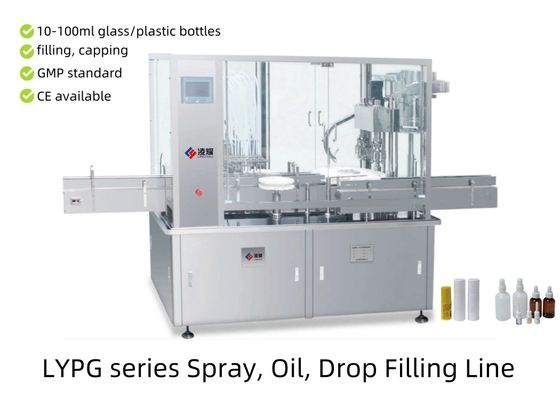 Máquina automática de llenado y tapón de aceites esenciales (10-100 ml)
Dosificación servoperistáltica de alta precisión con tecnología avanzada de depuración de nitrógeno en múltiples etapas