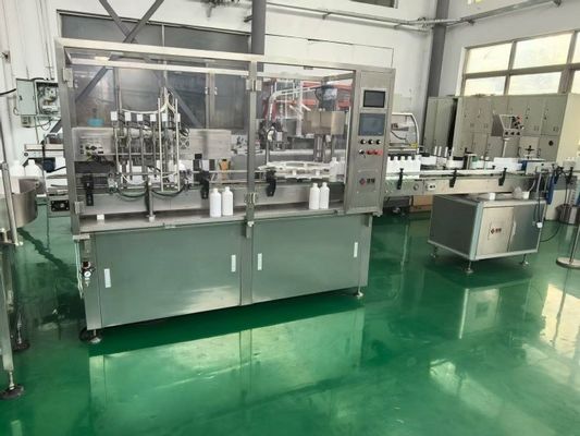 Máquina de llenado de frascos pequeños para productos biológicos y cosméticos, certificada GMP con alta precisión y cambio rápido