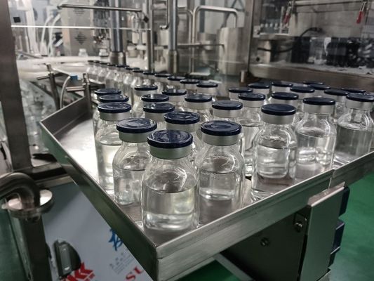 Máquina automática de llenado y sellado de botellas de líquidos bioactivos (30-500 ml)Dosificación de bajo cizallamiento y cobertura de nitrógeno inerte para sueros premium y reactivos celulares avanzados