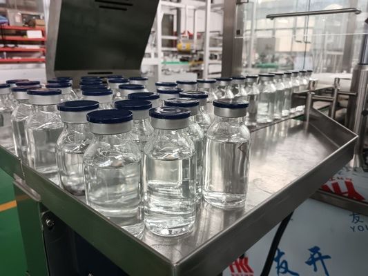 Máquina llenadora automática de botellas de líquidos personalizada (30-500 ml)Configuraciones de bombas modulares y cobertura de nitrógeno para instalaciones ágiles de múltiples productos