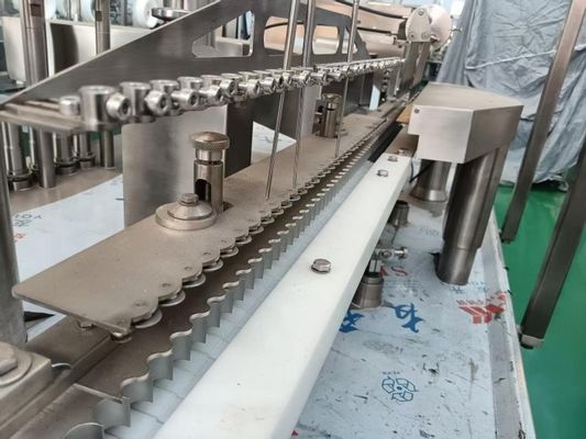 Máquina de llenado y sellado de ampollas adecuada para ampollas de vidrio de 1-10 ml con capacidad de depuración de nitrógeno