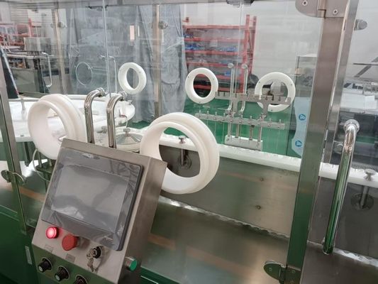 Línea integrada de procesamiento de viales asépticos con purga de nitrógeno (2-30 ml)Automatización sin oxígeno y envasado sin contaminación para formulaciones de ciencias biológicas