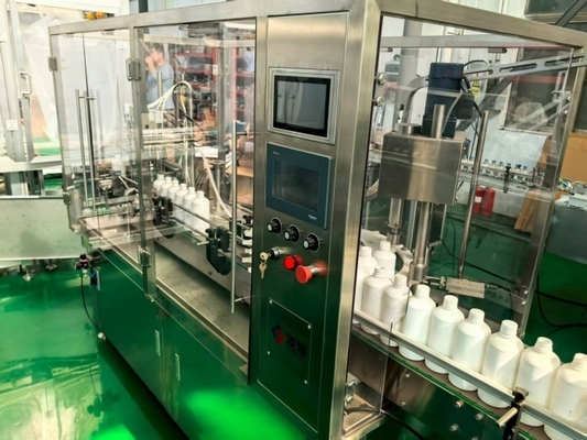 Máquina Llenadora de Líquidos Farmacéuticos para Botellas de Vidrio y Plástico de 5-500ml - Características: Parada Automática, Sin Botella No Lava, y Alta Eficiencia