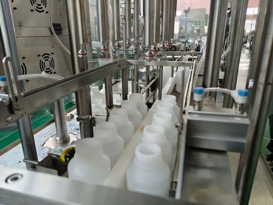 Máquina automática de llenado de líquido cosmético (10 ml - 500 ml) con bombas peristálticas